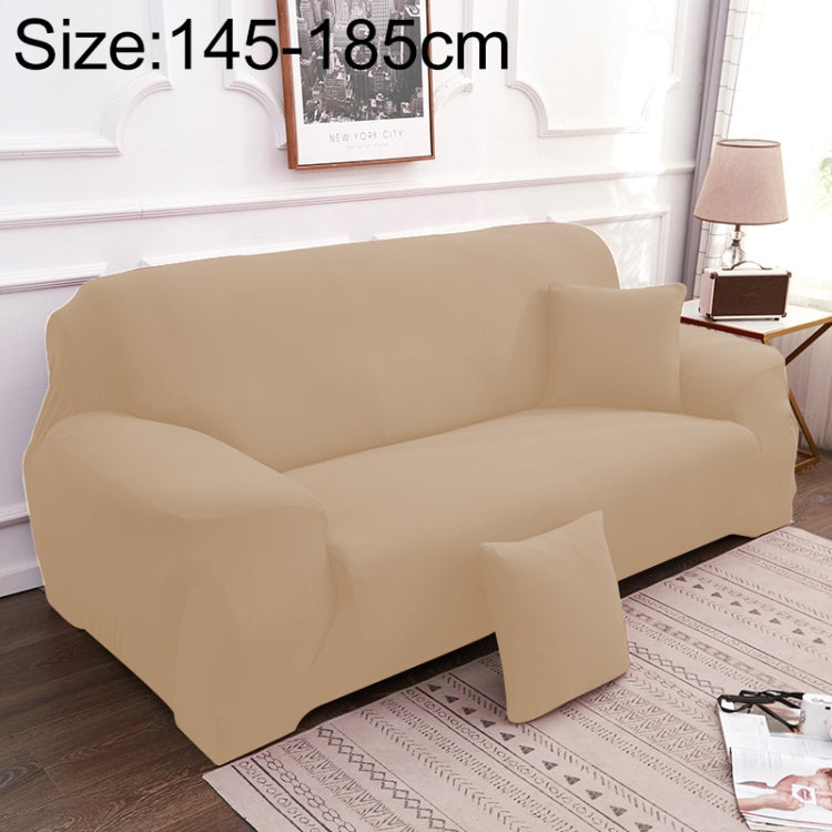 Sofa All-inclusive Universal Set Sofa Full Cover Add One Piece of  Pillow Case, Size:Two Seater(145-185cm)(Beige) - Sofa Covers & Chair Covers by PMC Jewellery | Online Shopping South Africa | PMC Jewellery