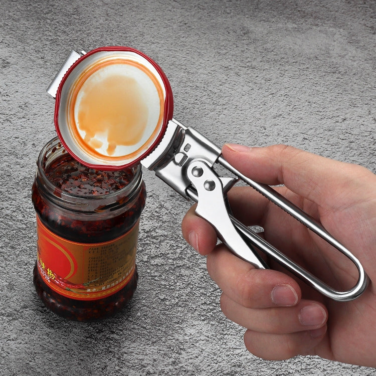 Stainless Steel bottle Opener Adjustable Can Opener Jam Bottle Opener Gadget - Openers by PMC Jewellery | Online Shopping South Africa | PMC Jewellery | Buy Now Pay Later Mobicred