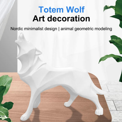 Nordic Animal Resin Handicraft Ornament(Silver) - Desktop Ornaments by PMC Jewellery | Online Shopping South Africa | PMC Jewellery