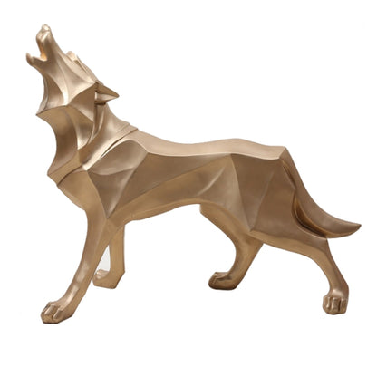 Nordic Animal Resin Handicraft Ornament(Gold) - Desktop Ornaments by PMC Jewellery | Online Shopping South Africa | PMC Jewellery