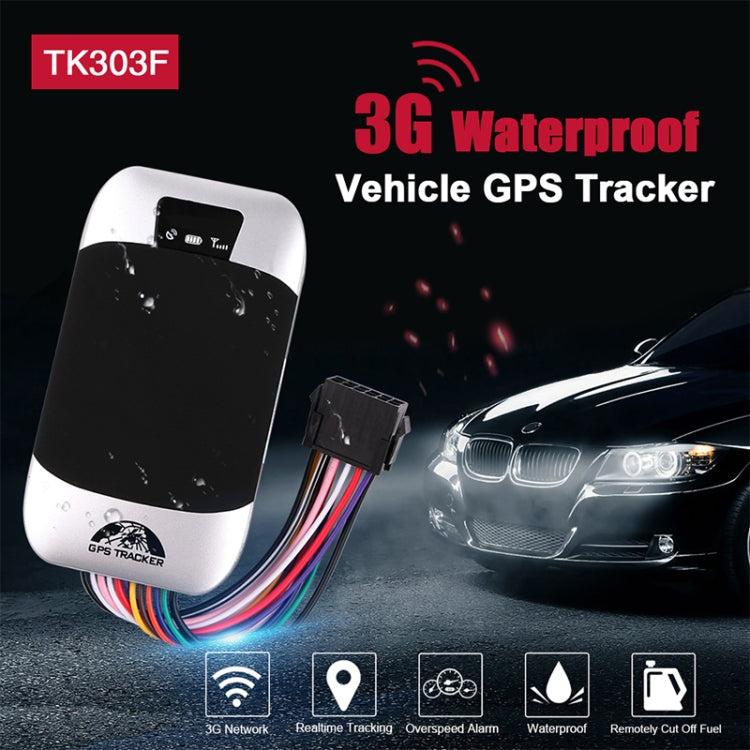 TK303F Car Truck Vehicle Tracking GSM GPRS GPS Tracker without Remote Control - Car Tracker by PMC Jewellery | Online Shopping South Africa | PMC Jewellery