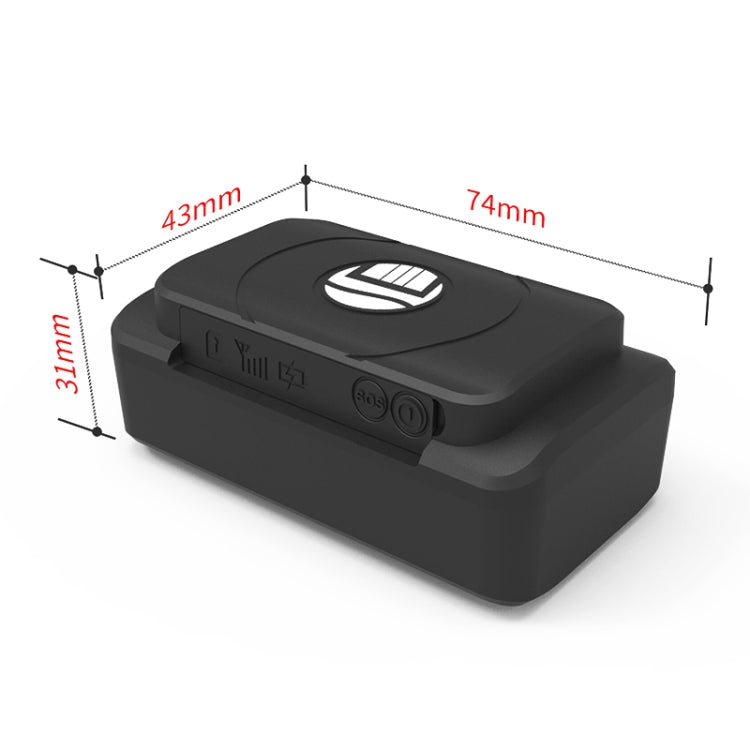 TK202B 2G Car Truck Vehicle Tracking GSM GPRS GPS Tracker Support AGPS, Battery Capacity: 5000MA - Car Tracker by PMC Jewellery | Online Shopping South Africa | PMC Jewellery