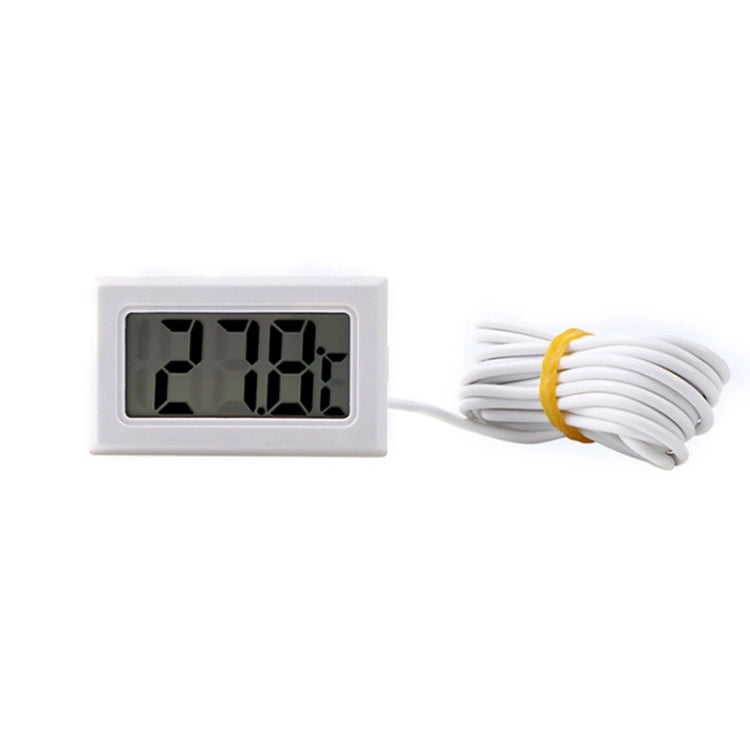 Mini LCD Indoor Digital Thermometer (Celsius Display) (White) - Indoor Thermometer by PMC Jewellery | Online Shopping South Africa | PMC Jewellery | Buy Now Pay Later Mobicred