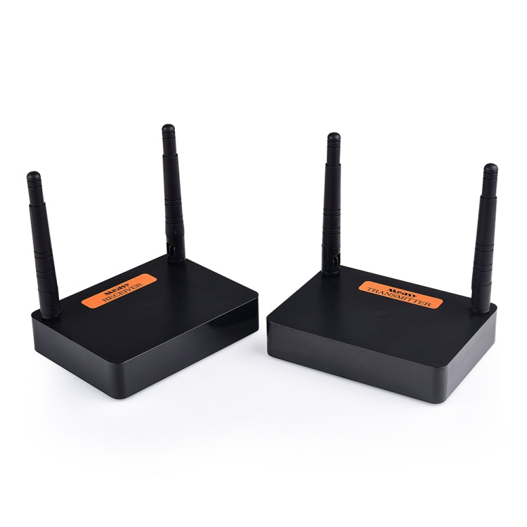 Measy FHD676 Full HD 1080P 3D 5-5.8GHz Wireless HDMI Transmitter (Transmitter + Receiver) Transmission Distance: 200m, Specifications:AU Plug - Set Top Box & Accessories by Measy | Online Shopping South Africa | PMC Jewellery
