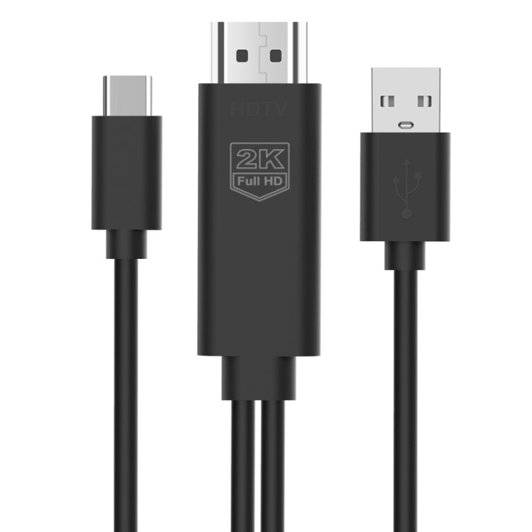 UC507 USB-C / Type-C 2K 30Hz HDTV Cable - Wireless Display Dongle by PMC Jewellery | Online Shopping South Africa | PMC Jewellery | Buy Now Pay Later Mobicred