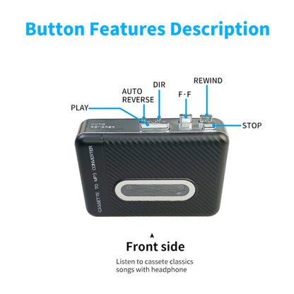 306U Standalone Cassette to MP3 Converter Tape Player - Tape Converter by PMC Jewellery | Online Shopping South Africa | PMC Jewellery | Buy Now Pay Later Mobicred
