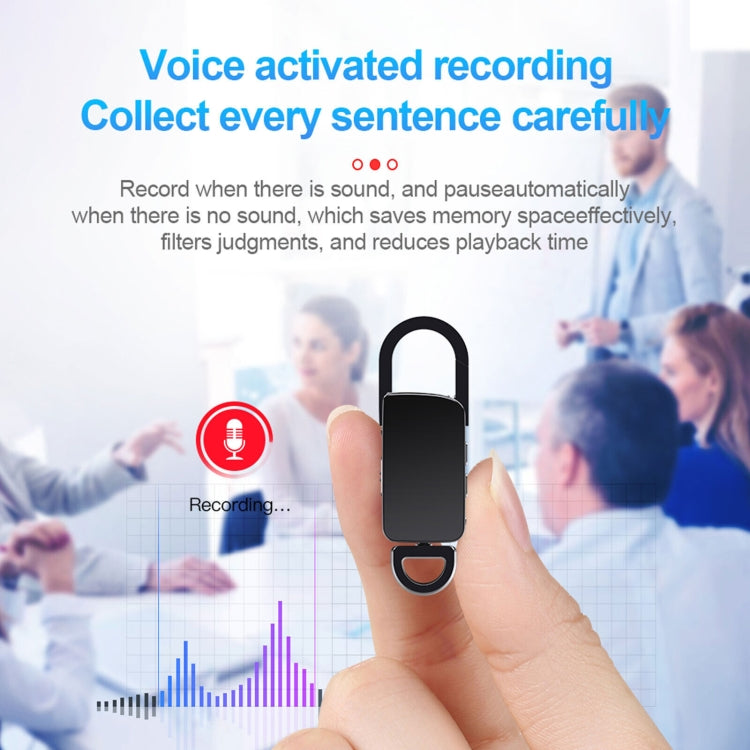 S20 32GB Keychain HD Noise Reduction Portable Recording Pen - U-Disk Recorder by PMC Jewellery | Online Shopping South Africa | PMC Jewellery | Buy Now Pay Later Mobicred