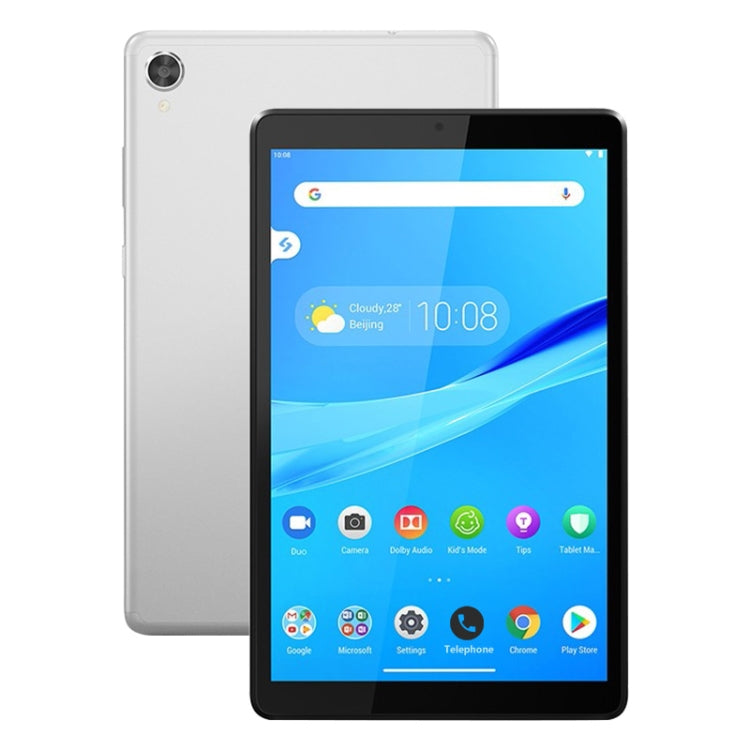 Lenovo Tab M8 TB-8705N, 8.0 inch,  4GB+64GB, Face Identification, Android 9.0 Pie Helio P22T Octa Core up to 2.3GHz, Support WiFi & Bluetooth & GPS & TF Card, Network: 4G LTE(Silver) - Lenovo by Lenovo | Online Shopping South Africa | PMC Jewellery | Buy Now Pay Later Mobicred