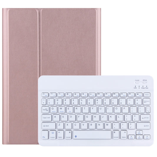 M10 2 in 1 Removable Bluetooth Keyboard + Leather Tablet Case with Holder for Lenovo Tab M10 TB-X505X (Rose Gold) - Lenovo Keyboard by PMC Jewellery | Online Shopping South Africa | PMC Jewellery