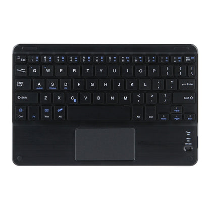 M10-C 2 in 1 Removable Bluetooth Keyboard + Leather Tablet Case with Touchpad & Holder for Lenovo Tab M10 TB-X505X (Black) - Lenovo Keyboard by PMC Jewellery | Online Shopping South Africa | PMC Jewellery