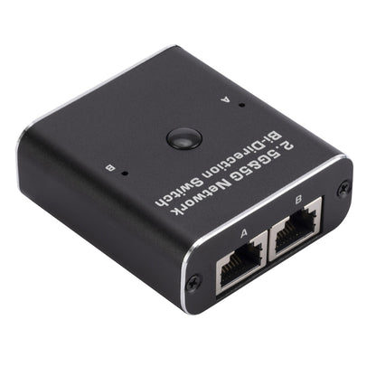 2.4GHz+5GHz RJ45 Network Bi-Direction Switch (Black) - Switch by PMC Jewellery | Online Shopping South Africa | PMC Jewellery | Buy Now Pay Later Mobicred