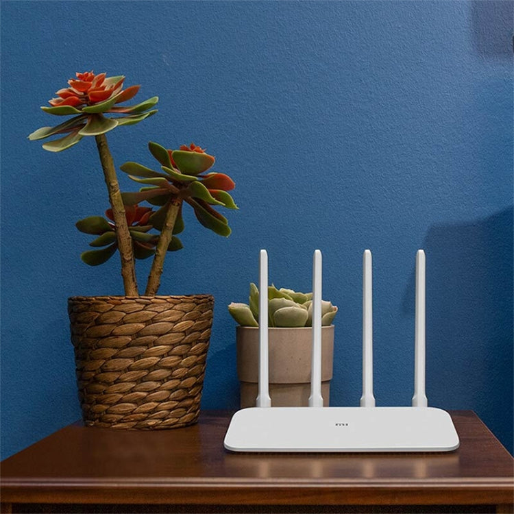 Original Xiaomi WiFi Router 4A Smart APP Control AC1200 1167Mbps 128MB 2.4GHz & 5GHz Dual-core CPU Gigabit Ethernet Port Wireless Router Repeater with 4 Antennas, Support Web & Android & iOS, US Plug(White) - Wireless Routers by Xiaomi | Online Shopping South Africa | PMC Jewellery | Buy Now Pay Later Mobicred