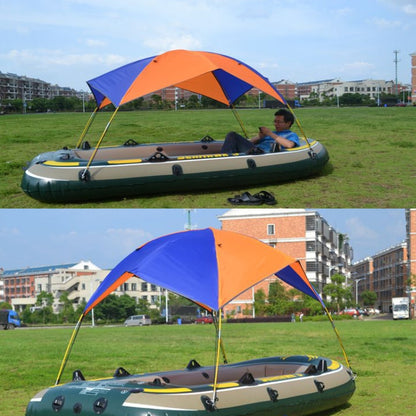 68349 Folding Awning Canoe Rubber Inflatable Boat Parasol Tent for 3 Person,Boat is not Included - Marine Accessories & Parts by PMC Jewellery | Online Shopping South Africa | PMC Jewellery | Buy Now Pay Later Mobicred