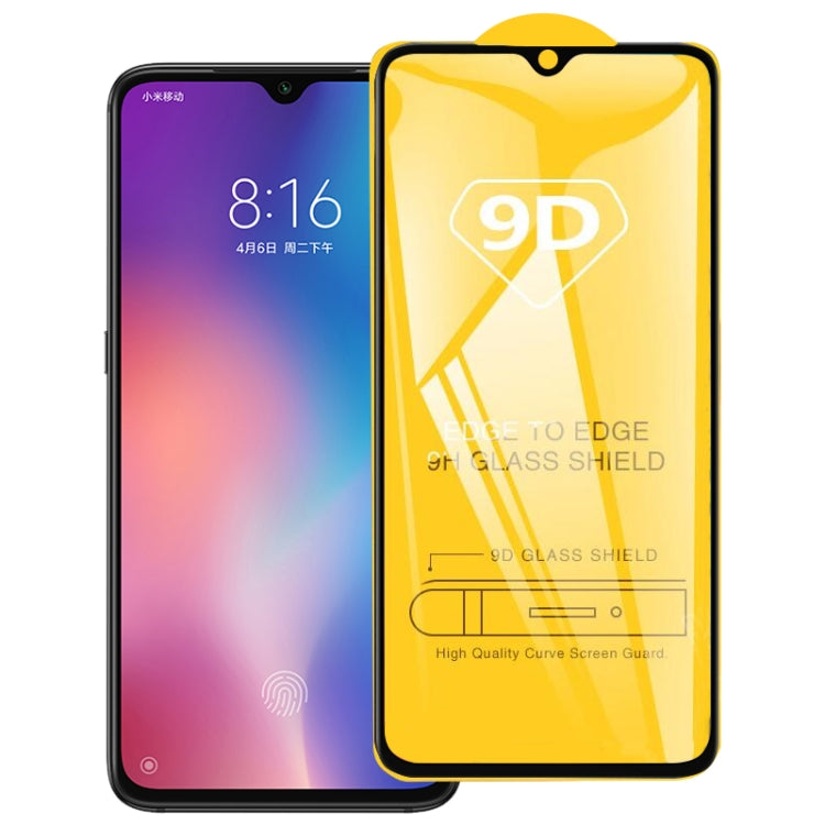 For Xiaomi Redmi Note 8 Pro 9D Full Glue Full Screen Tempered Glass Film -  by PMC Jewellery | Online Shopping South Africa | PMC Jewellery