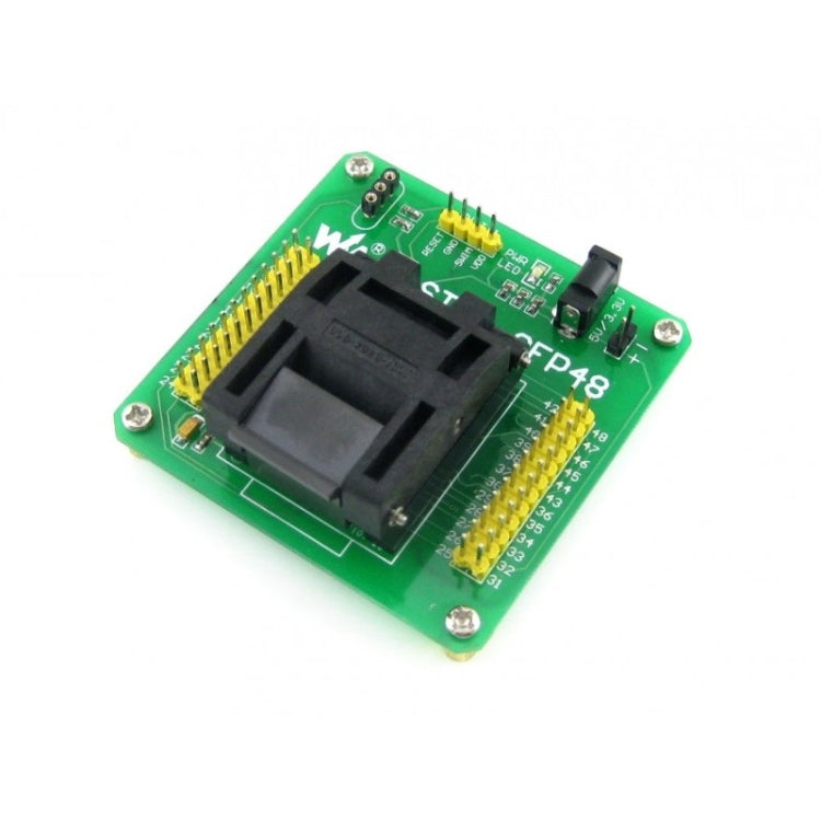 Waveshare STM8-QFP48, Programmer Adapter - MCU Tools by Waveshare | Online Shopping South Africa | PMC Jewellery | Buy Now Pay Later Mobicred