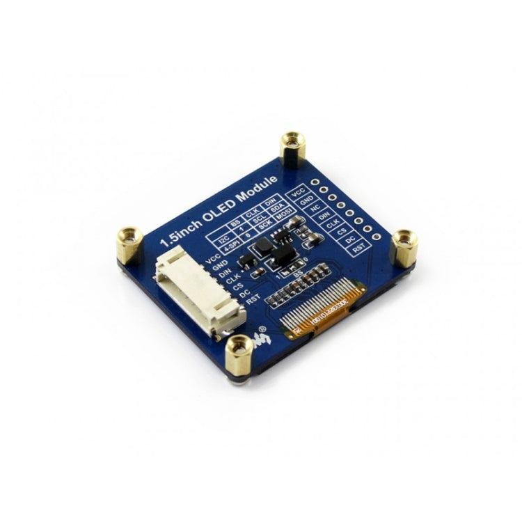 Waveshare General 1.5 inch 128x128 OLED Display Module, SPI/I2C interface - Modules Expansions Accessories by Waveshare | Online Shopping South Africa | PMC Jewellery | Buy Now Pay Later Mobicred