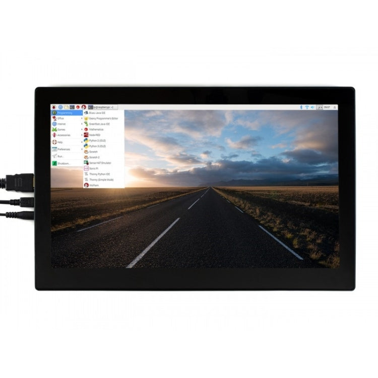 Waveshare 13.3 inch IPS 1920x1080 Capacitive Touch Screen LCD with Toughened Glass Cover, Supports Multi mini-PCs, Multi Systems - Modules Expansions Accessories by Waveshare | Online Shopping South Africa | PMC Jewellery