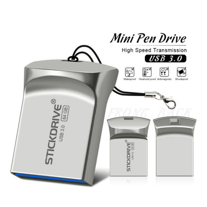 STICKDRIVE 128GB USB 3.0 High Speed Creative Metal U Disk - USB Flash Drives by STICKDRIVE | Online Shopping South Africa | PMC Jewellery