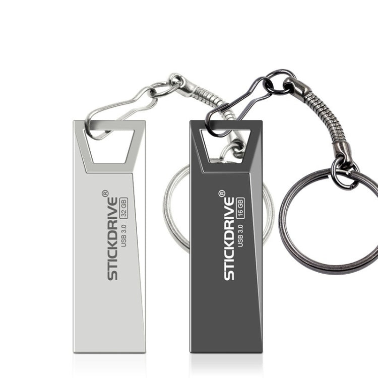 STICKDRIVE 128GB USB 3.0 High Speed Mini Metal U Disk (Black) - USB Flash Drives by STICKDRIVE | Online Shopping South Africa | PMC Jewellery | Buy Now Pay Later Mobicred