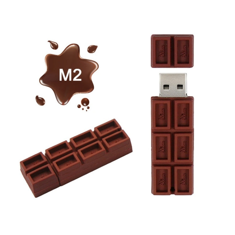 MicroDrive 64GB USB 2.0 Creative Chocolate U Disk - USB Flash Drives by MicroDrive | Online Shopping South Africa | PMC Jewellery | Buy Now Pay Later Mobicred