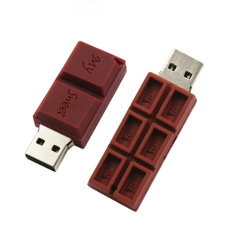 MicroDrive 128GB USB 2.0 Creative Chocolate U Disk - USB Flash Drives by MicroDrive | Online Shopping South Africa | PMC Jewellery | Buy Now Pay Later Mobicred