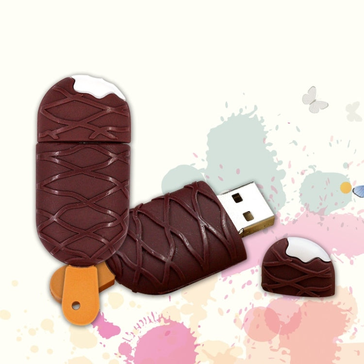 MicroDrive M4 128GB USB 2.0 Creative Ice Cream U Disk - USB Flash Drives by MicroDrive | Online Shopping South Africa | PMC Jewellery | Buy Now Pay Later Mobicred