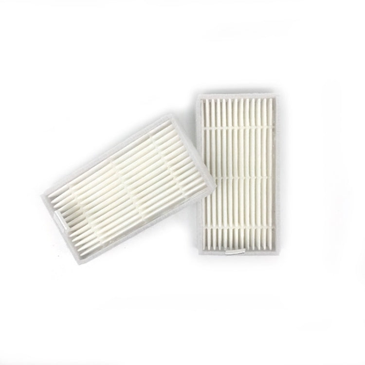 XI238 5 Pairs K614  Side Brushes + 5 PCS I208 Filters + I204 Filter Cotton Filter Set for ILIFE V5S Pro / V50 / V5S - For ILIFE Accessories by PMC Jewellery | Online Shopping South Africa | PMC Jewellery | Buy Now Pay Later Mobicred