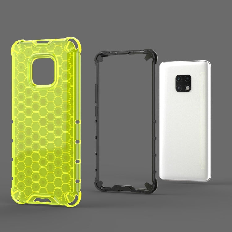 Shockproof Honeycomb PC + TPU Case for Huawei Mate 20 Pro (Green) - Huawei Cases by PMC Jewellery | Online Shopping South Africa | PMC Jewellery