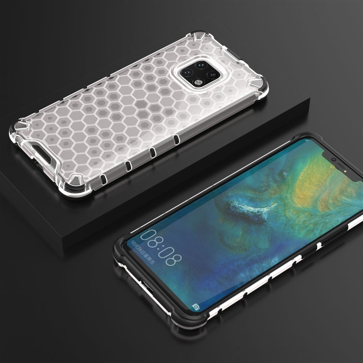 Shockproof Honeycomb PC + TPU Case for Huawei Mate 20 Pro (Transparent) - Huawei Cases by PMC Jewellery | Online Shopping South Africa | PMC Jewellery