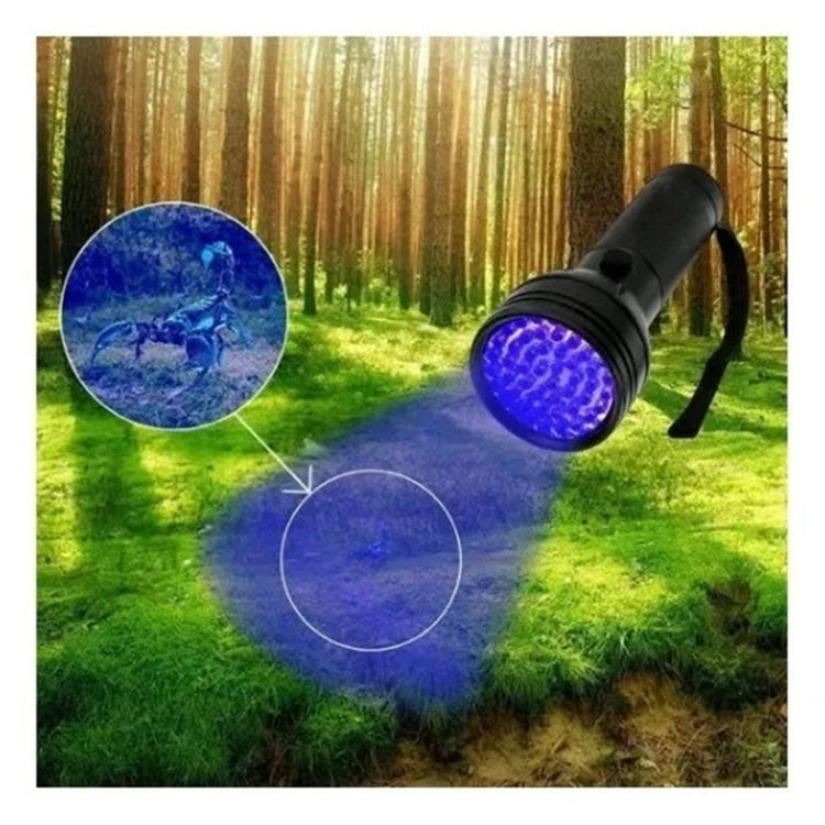 51 LEDs 395nm UV LED Flashlight, Support Detect Pet Urine - LED Flashlight by YWX LIGHT | Online Shopping South Africa | PMC Jewellery