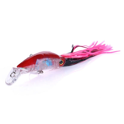 HENGJIA JIZ002 10cm/16.6g Big Octopus Squid Shaped Hard Baits Long Shot Fishing Lures Tackle Baits Fit Sea Fishing and Freshwater Fishing (F) - Fishing Lures by HENGJIA | Online Shopping South Africa | PMC Jewellery