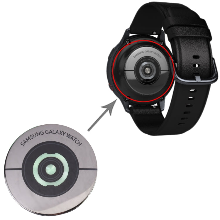Rear Back Glass Lens Cover For Samsung Galaxy Watch Active 2 SM-R830 -  by PMC Jewellery | Online Shopping South Africa | PMC Jewellery