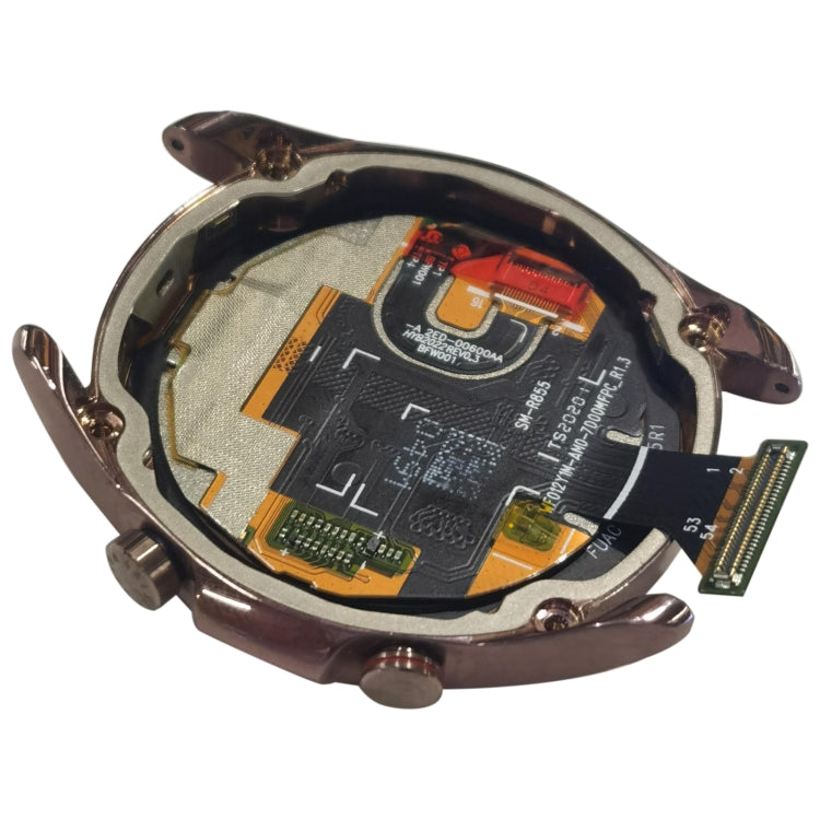 LCD Screen and Digitizer Full Assembly With Frame for Samsung Galaxy Watch3 SM-R850/R855(Gold) -  by PMC Jewellery | Online Shopping South Africa | PMC Jewellery