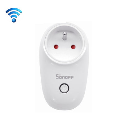 Sonoff S26 WiFi Smart Power Plug Socket Wireless Remote Control Timer Power Switch, Compatible with Alexa and Google Home, Support iOS and Android, EU Type F Plug - Smart Socket by PMC Jewellery | Online Shopping South Africa | PMC Jewellery