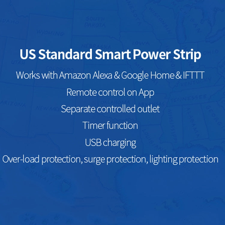 XS-A24 WiFi Smart Power Plug Socket Wireless Remote Control Timer Power Switch with USB Port, Compatible with Alexa and Google Home, Support iOS and Android, US Plug - Smart Socket by PMC Jewellery | Online Shopping South Africa | PMC Jewellery