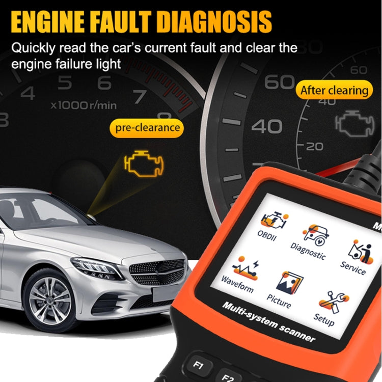 M301 9-18V OBD2 Car Code Reader Scanner Fault Detector - Code Readers & Scan Tools by PMC Jewellery | Online Shopping South Africa | PMC Jewellery