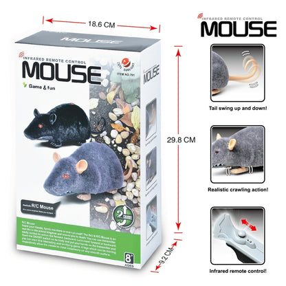 Remote Control Infrared Realistic RC Mouse Toy, Random Color Delivery - Electronic Pets by PMC Jewellery | Online Shopping South Africa | PMC Jewellery