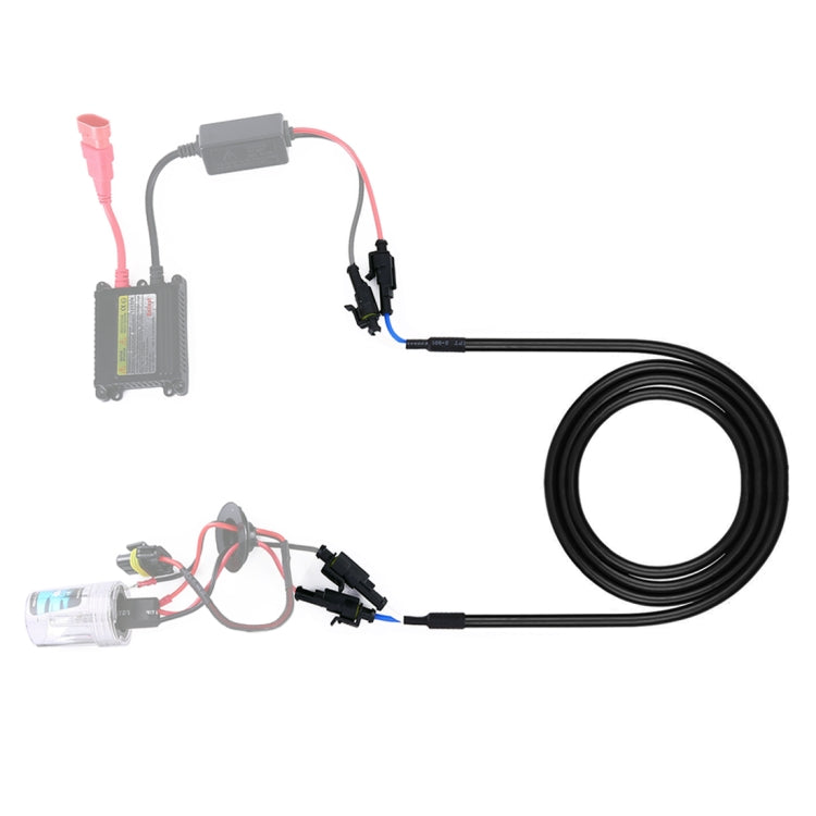 100cm Car HID Xenon Ballast High Voltage Extension Cable Harness - Wires by PMC Jewellery | Online Shopping South Africa | PMC Jewellery