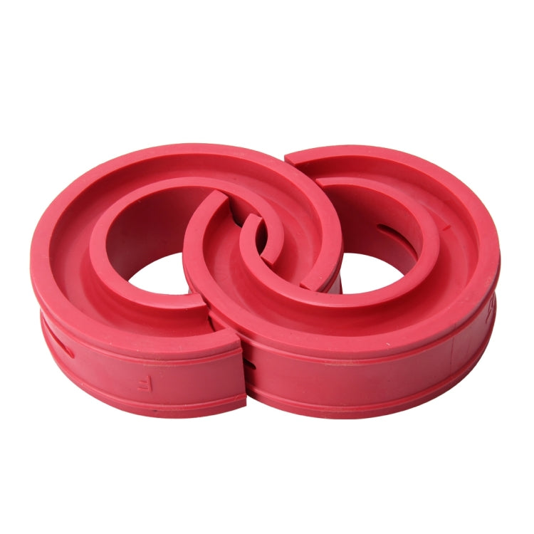 2 PCS Car Auto D Type Shock Absorber Spring Bumper Power Cushion Buffer, Spring Spacing: 22mm, Colloid Height: 43mm(Red) - Power Cushion by PMC Jewellery | Online Shopping South Africa | PMC Jewellery