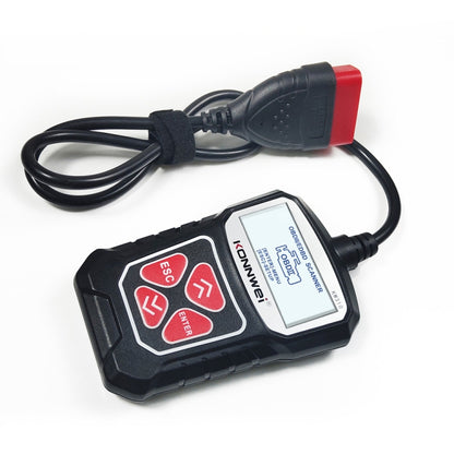 KONNWEI KW310 OBD Car Fault Detector Code Reader ELM327 OBD2 Scanner Diagnostic Tool(Black) - Code Readers & Scan Tools by KONNWEI | Online Shopping South Africa | PMC Jewellery