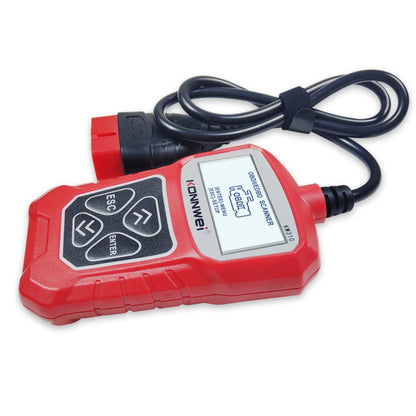 KONNWEI KW310 OBD Car Fault Detector Code Reader ELM327 OBD2 Scanner Diagnostic Tool(Red) - Code Readers & Scan Tools by KONNWEI | Online Shopping South Africa | PMC Jewellery