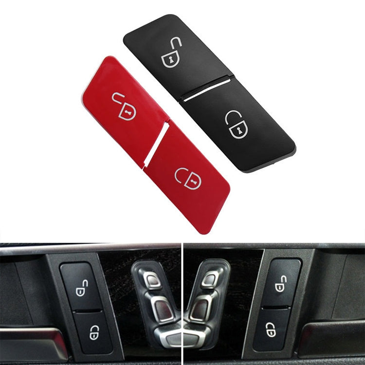 Car Right Side Door Lock Switch Buttons 2049058402 for Mercedes-Benz W204, Left Driving (Red) - Car Switches by PMC Jewellery | Online Shopping South Africa | PMC Jewellery