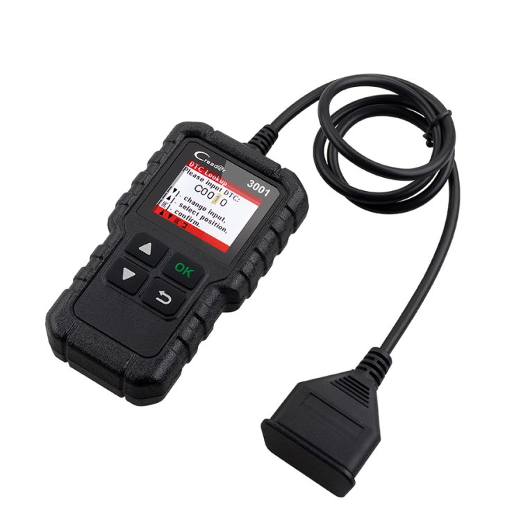 Launch Creader CR3001 Car Color Screen Code Reader OBD2 Fault Detector Diagnostic Tool - Code Readers & Scan Tools by PMC Jewellery | Online Shopping South Africa | PMC Jewellery