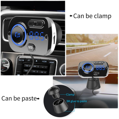 BC49BQ Car Digital Radio Receiver Bluetooth MP3 Player FM Transmitter Voice Assistant QC3.0 Quick Charger - Bluetooth Car Kits by PMC Jewellery | Online Shopping South Africa | PMC Jewellery