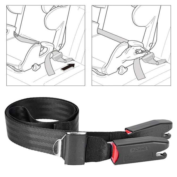 Car Kids Safety Seat Fixing Belt Children ISOFIX Interface Soft Connection Belt - Seat Accessories by PMC Jewellery | Online Shopping South Africa | PMC Jewellery