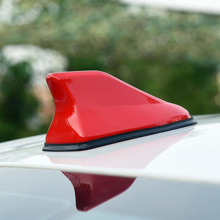 Universal Car Antenna Aerial Shark Fin Radio Signal (Red) - Aerials by PMC Jewellery | Online Shopping South Africa | PMC Jewellery