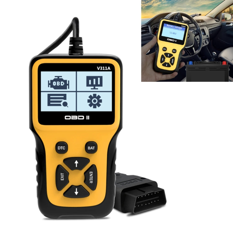 V311A Car Handheld V1.1 OBD2 Fault Detector OBD2 Diagnostic Tool - Code Readers & Scan Tools by PMC Jewellery | Online Shopping South Africa | PMC Jewellery