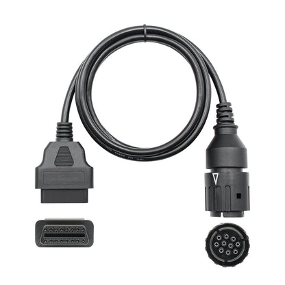 Motorcycle OBD Cable 10PIN to 16PIN Connector Cable for BMW - Cables & Connectors by PMC Jewellery | Online Shopping South Africa | PMC Jewellery