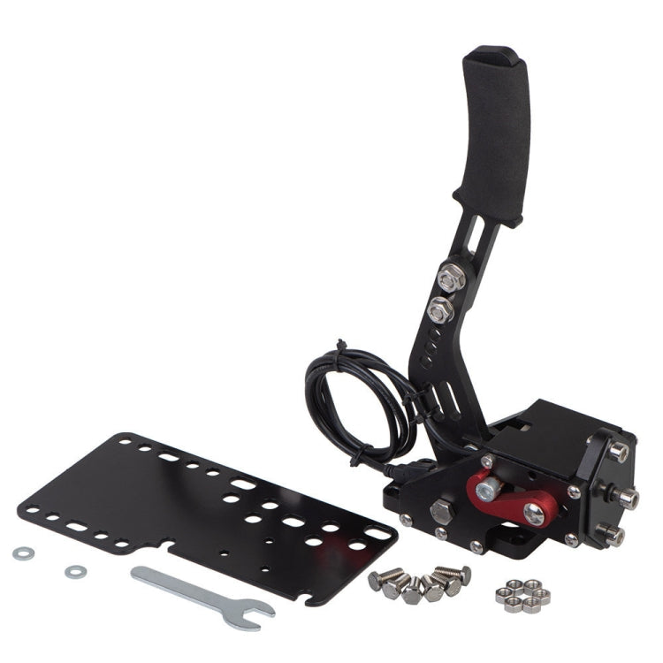 Modified Analog Linear 14bit USB Racing Game PC Drifting Handbrake for Win System, with Support Plate - Others by PMC Jewellery | Online Shopping South Africa | PMC Jewellery