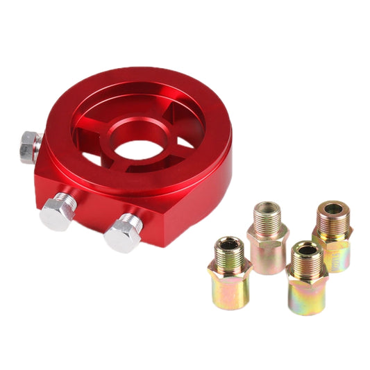 Car Modification Oil Temperature and Oil Pressure Gauge Adapter (Red) - Engine Fittings by PMC Jewellery | Online Shopping South Africa | PMC Jewellery